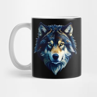 Blue Wolf Wildlife Mug